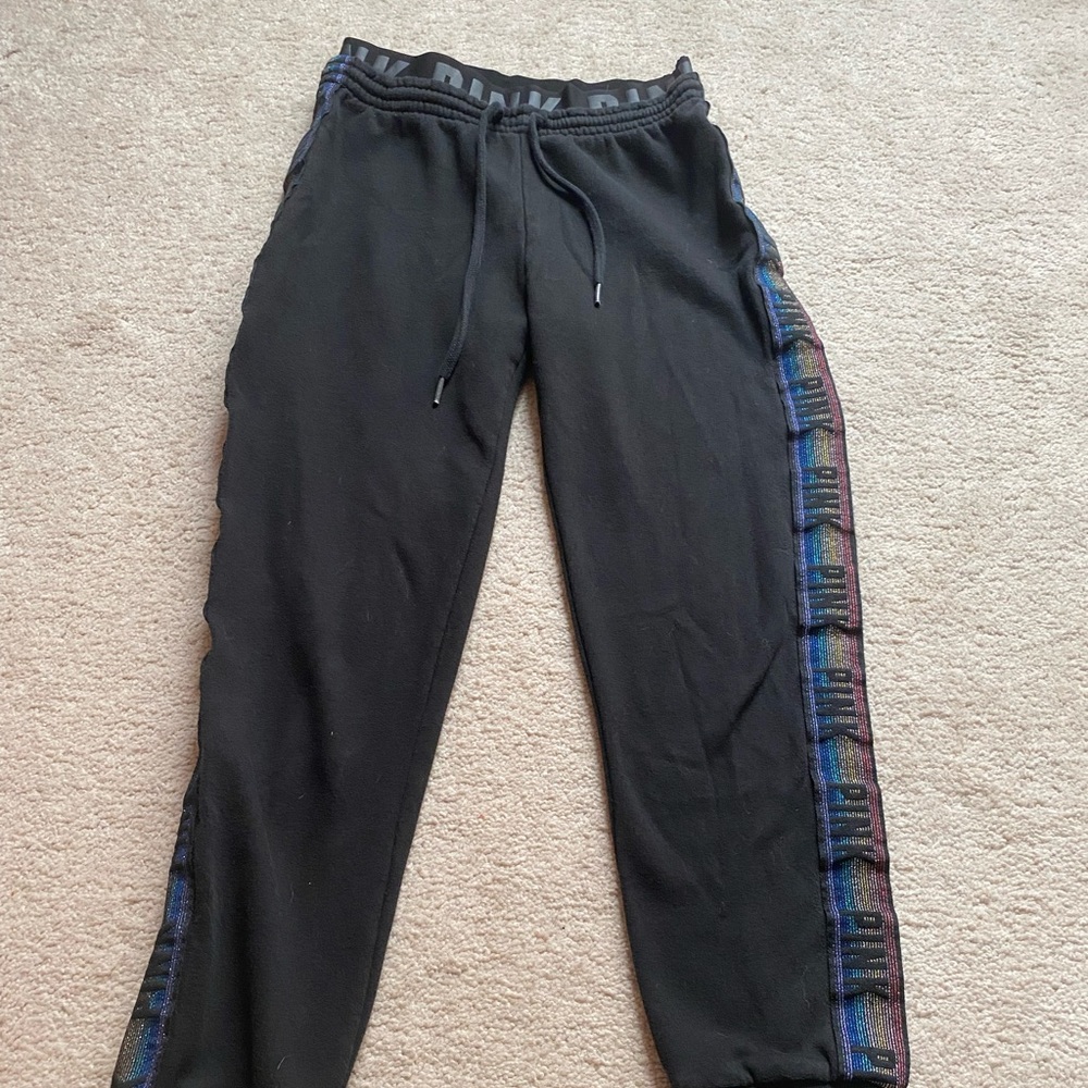 Pink Victoria’s Secret joggers